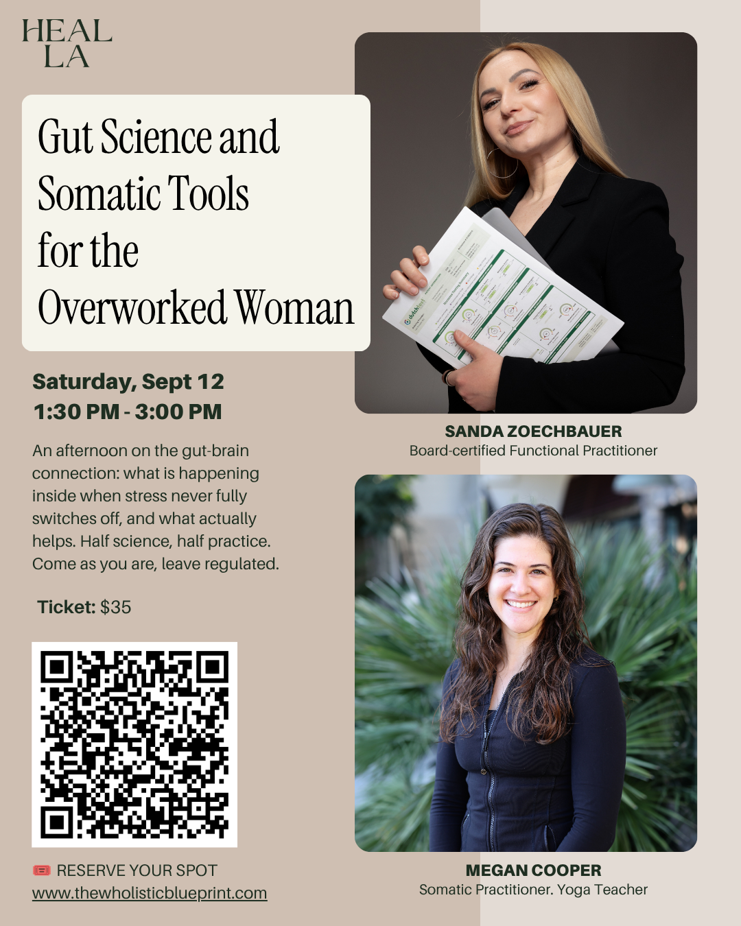 Gut Science and Somatic Tools for the Overworked Woman