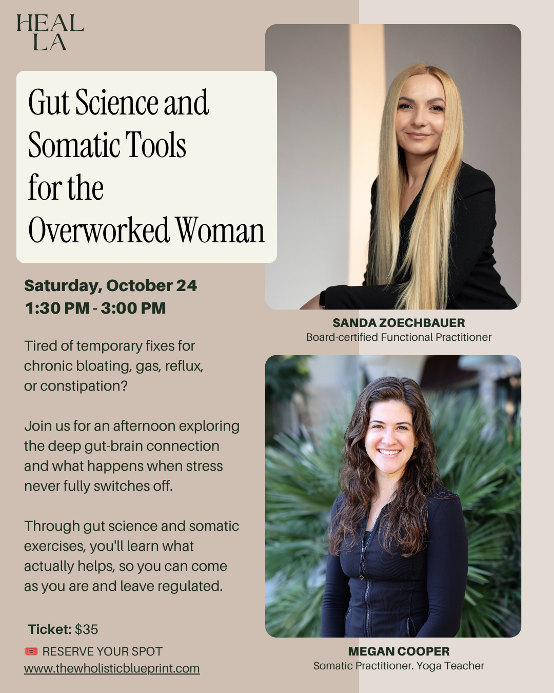 Gut Science and Somatic Tools for the Overworked Woman