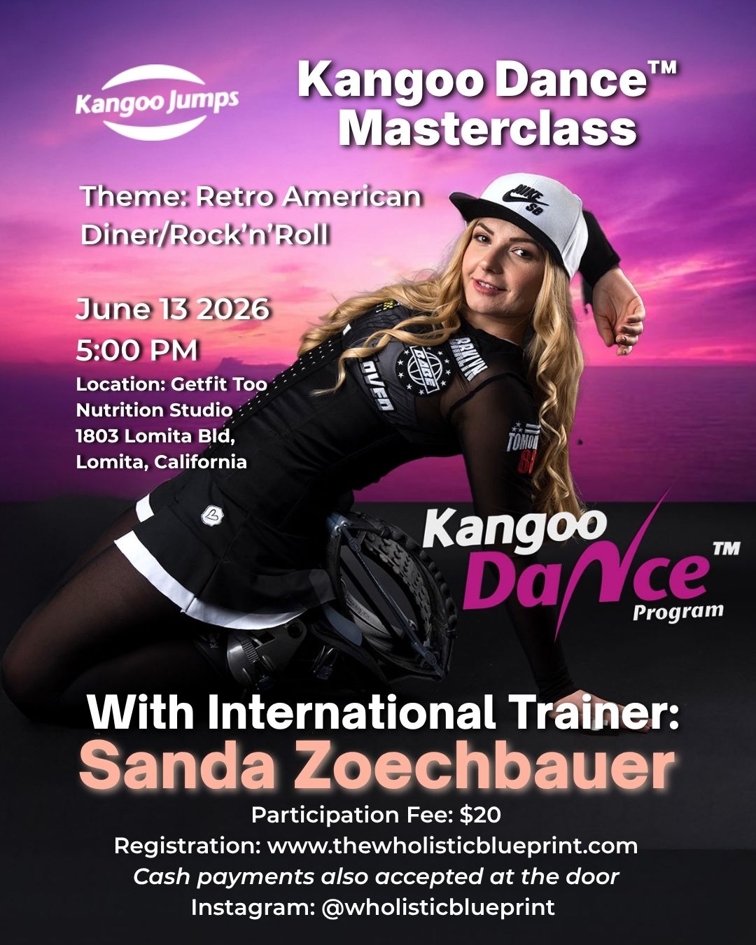 Kangoo Dance™ Masterclass with Sanda Zoechbauer - June 13 2026